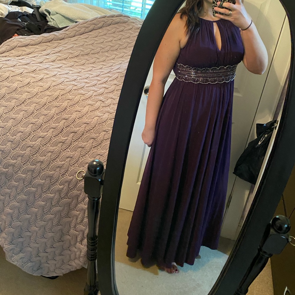 Plum bridesmaid/formal dress